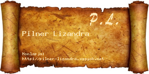 Pilner Lizandra névjegykártya
